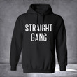 Straight Gang Hoodie Straight Pride Flag Sweatshirt NYC Pride Merch Straight Hoodie Apparel