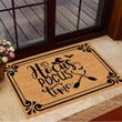 Witch It's Hocus Pocus Time Doormat Halloween Welcome Mat Funny Gifts For Sister