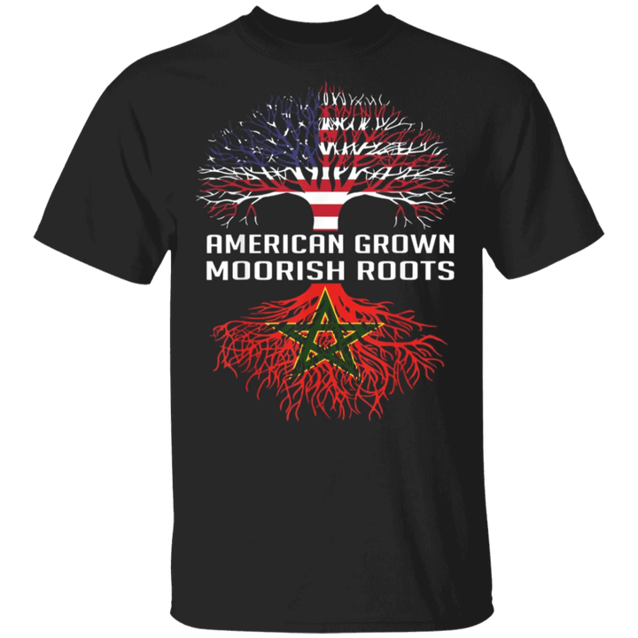Moorish American Clothing American Grown Moorish Root Shirt Proud Moor