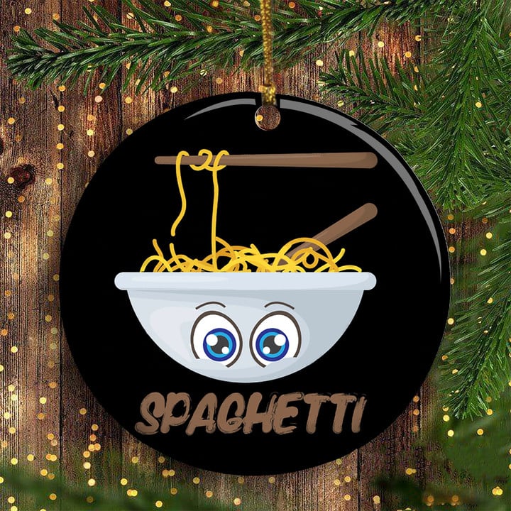 Spaghetti Ornament Italian Spaghetti Food Christmas Ornament Gifts For Cooking Lovers