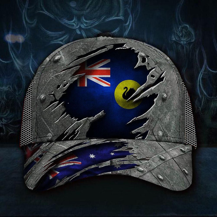 Western Australia State 3D Hat Vintage Australian  Trucker Hat Mens Cap Australia