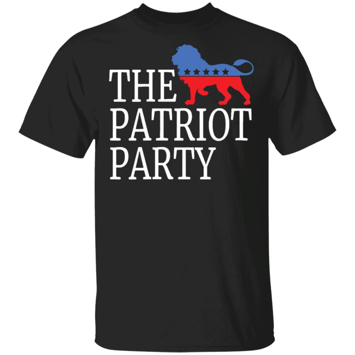 The Patriot Party Shirt American Lion Patriot Party Logo Classic T-Shirt