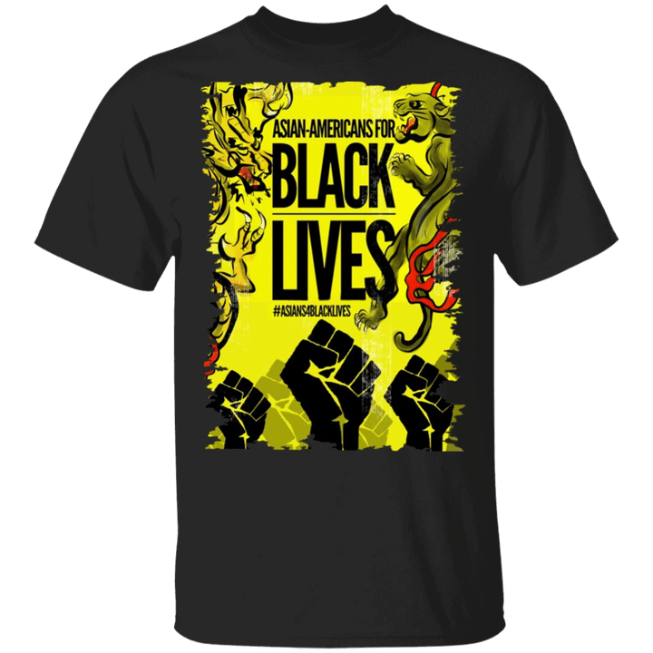 Asian-Americans For Black Lives Shirt Yellow Peril Support Black Power Stop AAPI Hate T-shirt - Pfyshop.com