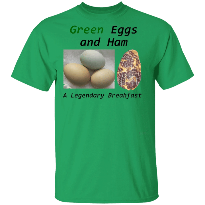 Green Eggs And Ham Shirt A Legend Parody Funny Parody Dr Seuss Shirt Cat In The Hat - Pfyshop.com