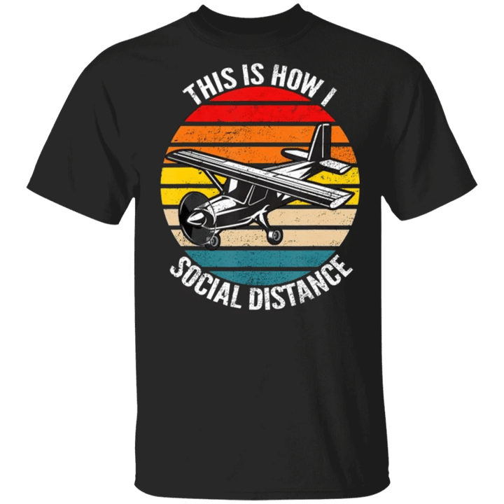 This Is I Social Distance T-Shirt Funny Social Distancing Shirt Gift For Travel Lovers