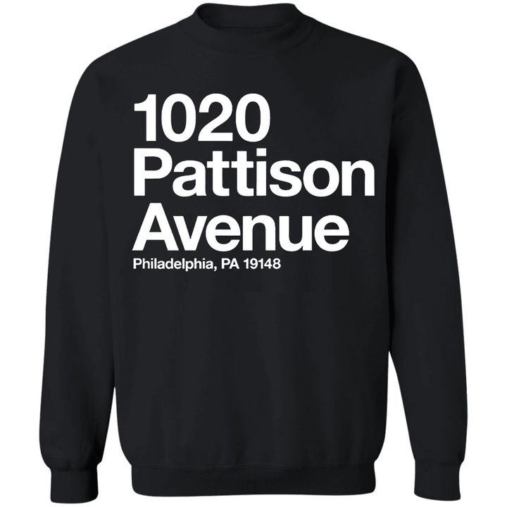 Pattison Ave Sweatshirt 1020 Pattison Avenue Vintage Philadelphia Eagles Sweatshirt