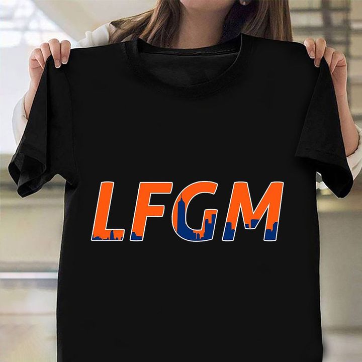 LFGM Shirt Vintage Baseball New York Mets T-Shirt Game Gift For Mets Fan