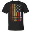 American Flag Together We Rise T-Shirt Juneteenth Be Kind Asl Shirt Blm Patriotic Gifts