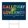Walloway For Governor Yard Sign LGBT Pride Month Vote Walloway For Democrats Missouri Election