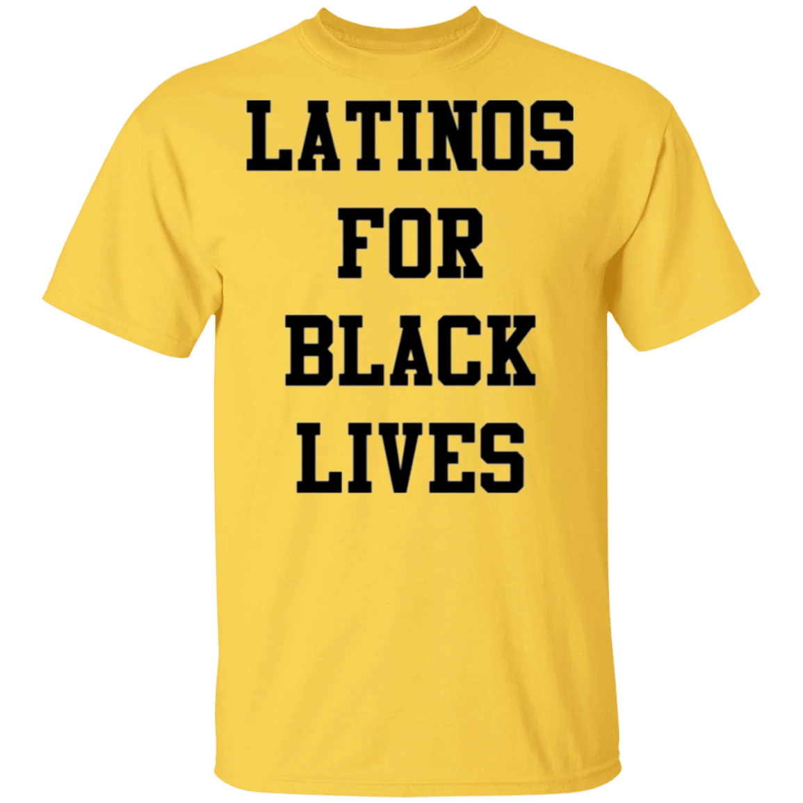 Latinos For Black Lives T-Shirt Stop Killing Black People George Floyd Protest T-Shirt