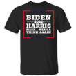 Biden Harris 2020 Make America Think Again Shirt Anti Trump T-Shirt Biden Campaign Supporters