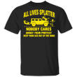 All Lives Splatter T-Shirt Blm Fist George Floyd Shirt Fundraiser - Pfyshop.com