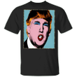 Trump With Makeup On His Shirt