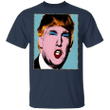 Trump With Makeup On His Shirt