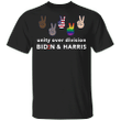 Unity Over Division Biden And Harris T-Shirt Patriotic LGBT Voters Biden Political Shirt