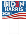 Biden Harris 2020 Yard Flags Joe Biden 2020 Presidential Campaign Yard Sign
