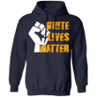 George Floyd White Silence Is Violence Hoodie Black Lives Matter Protest