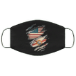 Florida American Flag Face Mask Florida Pride Patriotic Classic Face Mask Father's Day Gift Idea