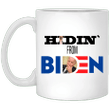 Hiden From Biden Mug Funny Joe Biden