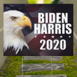 Eagle American Biden Harris Yard Sign Vote Biden Fpr 2020 President