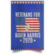Veterans For Biden Harris Poster Vote Biden Campaign Election For Wall Indoor Outdoor Decor