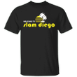 Welcome To Slam Diego T-Shirt Supporting For Slam Diego Padres Baseball Team Unisex Black Shirt