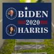 Biden Harris 2020 Yard Sign Democratic Party Voting Biden For POTUS Campaign Ads Election