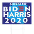 Arizona For Biden Harris 2020 Yard Sign Vote Biden Kamala Harris For President Campaign Ads