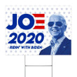 Joe 2020 Ridin With Biden Yard Sign Funny Cool Biden Shades Vote Biden For American President
