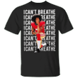 Colin Kaepernick I Can't Breathe T-Shirt Rest in Power George Floyd Protest Shirt