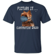Yorkshire Terrier Picture It Quarantine 2020 Shirt Gift For Dog Owner