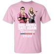 Mark And Patty Mccloskey T-Shirt Pink Shirt Gun Guy Make America Safe Again Trump 2020