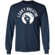 I Can't Breathe Sweatshirt Justice For George Floyd Protest Shirt Blm Fist