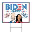 Biden Harris Yard Sign Vote For Change Funny Political Sign Nasty Woman Biden For President