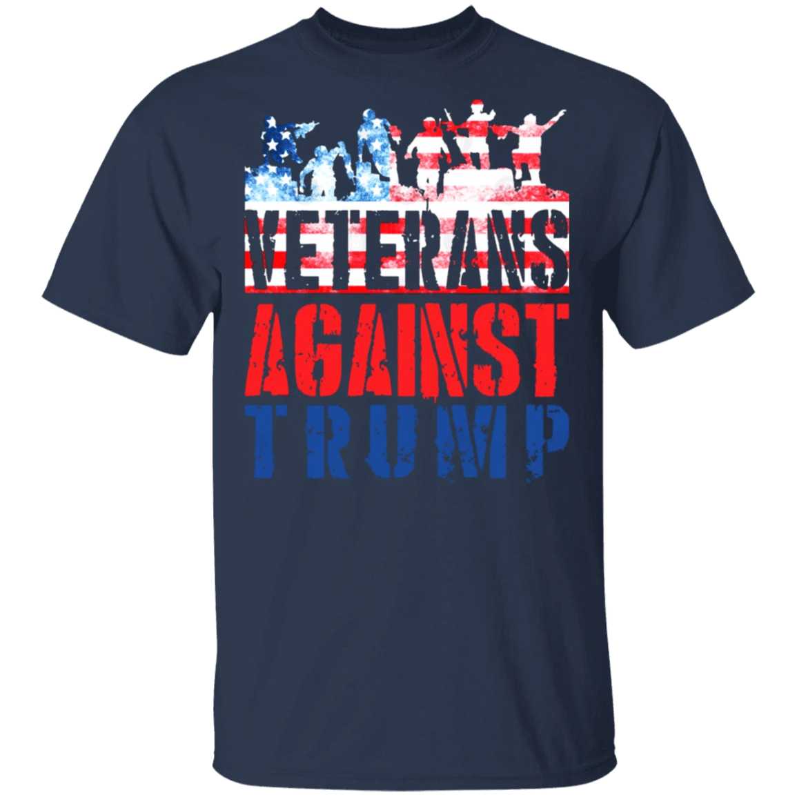 Veterans Against Trump Anti-Trump T-Shirt For Republicans Against Trump Biden 2020 Merch