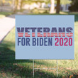 Veterans For Biden 2020 Yard Sign Biden For President Political Elecion Lawn Sign For Decor