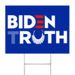 Biden Truth Yard Sign Biden RBG Lawn Sign Biden Do It For Truth Sign Political Sign Outdoor