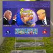Funny Election Yard Signs Trump Vs Biden Presidential Reality Show Sign 1st Debate Home Decor