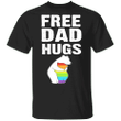 Bear Free Dad Hugs T-Shirt Daddy Bear Gay Pride Shirt Design Pride Gift For LGBT