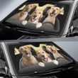 Dog Auto Sun Shade Animal Fun Car Sun Shade For Dog Lover Owner Gift