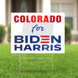 Colorado For Biden Harris Yard Sign Vote Biden Sign Nope Trump Political Campaign Biden Merch