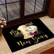 My 1St New Year Doormat Floor Indoor Front Door Mat New Year Decor Happy New Year Gift