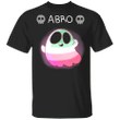 Abrosexual Flag Shirt Boo Abro Cute Lgbt T-Shirt Abrosexual Pride Apparel