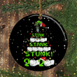 Stink Stank Stunk Ornament Toilet Paper 2020 Funny Ornament Christmas Tree Ornament Set