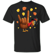 Turkey Chicken Love You Asl T-Shirt Cute Funny Graphic Way To Say I Love You Shirt - Pfyshop.com