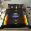 Love Is Love LGBT Flag Pride Bedding Set Rainbow Pride Merchandise 2021 Gift For Him Her