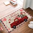 Car Happy Valentines Day Doormat Welcome Doormat For Indoor Outdoor Home