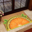 Protractor Doormat Orange Cute Protractor Door Mat Floor Decor