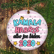 Kamala Harris And Also Joe Biden Ornament Biden Harris Cute Ornament 2020 Christmas Tree Decor
