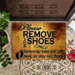 Please Remove Your Shoes Doormat Shoes Off Doormat Or Stay Out There Funny Best Outdoor Doormat
